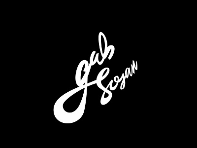Gab Sosan branding graphic design lettering logo motion graphics