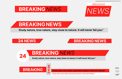 Breaking News branding breaking news figma graphic design media news news channel tv ui uiux user experience user interface ux