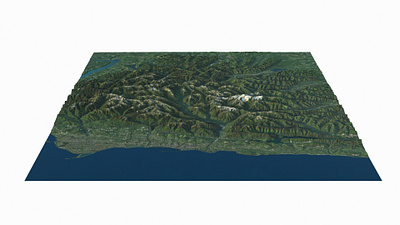 US national parks series: Olympic national park 3d american elevation graphic landscape max model national nature olympic park quality realistic relief terrain united states us usa