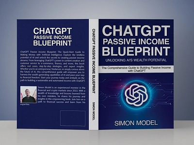 ChatGPT Passive Income Blueprint book book art book cover book cover art book cover design book cover mockup book design book illustration chatgpt book covers chatgpt passive income blueprint cover art design ebook ebook cover epic bookcovers graphic design kdp cover kindle book cover kindle cover professional book cover