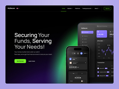 Finance services - Web Design design hero home homepage landing page landingpage page ui uiux ux uxui web web design webdesign website website design websitedesign