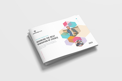 Community Brands Event Trends Study brochure community brands cover design event trends events graphic design indesign letter letter size mockup research study