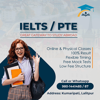IELTS / PTE CLASSES education educaton graphic design nepal