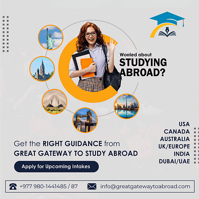 Study Abroad education graphic design nepal study abroad