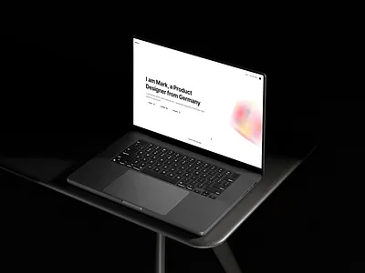 Portfolio Header Animation 3d animation motion graphics portfolio spline ui