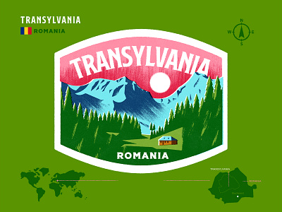 Transylvania · Romania illustration