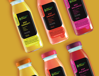 Juice labels branding design graphic design typography vector