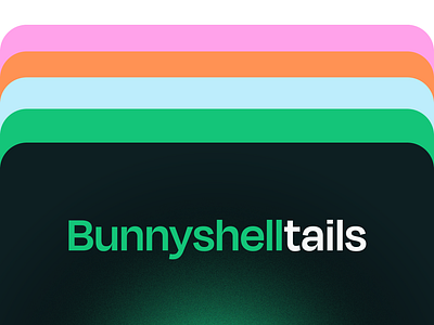 Bunnyshelltails — Identity bunnyshell case study color palette concept daily design eddesignme el salvador identity logo tails