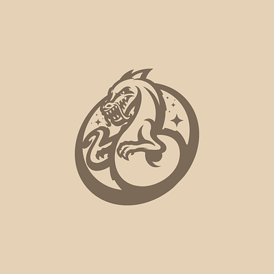 Magic Dragon animal branding character design dragon esports fiend graphic design illustration logo magic mascot vector