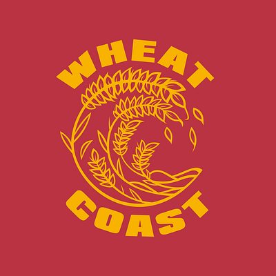 Logo Design for Wheat Coast brand identity branding commission design food freelance work graphic design graphic designer logo logo design logo design branding logo designer vector wheat