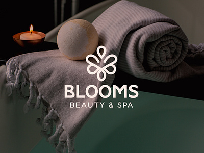 Blooms - Beauty & Spa | Logo & Brand Identity beauty beauty spa blooms brand design brand identity branding logo logo design logodesign spa spa logo visual identity