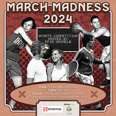 Instagram Post: March Madness graphic design photoshop