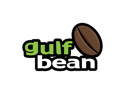 Gulf Bean Logo branding illustrator logo