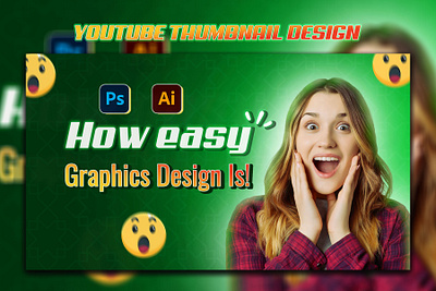 Youtube Thumbnail Design graphics design