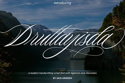 Lovely Script font "Driitayisda" branding design font graphic design illustration logo script ui ux vector