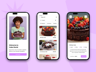 Food Apps UI/UX Design android apps cake dailyui designinspiration dribbble food food apps food delivery foodies foodpanda mobileapp mobileappdevelopment ui uidesign uiux ux uxdesign websitedesign yummy