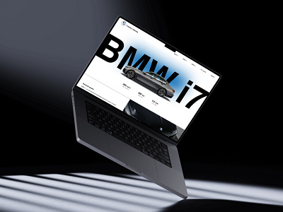 BMWi - online show-room design figma ui web design
