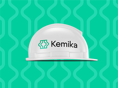 Kemika - Logo Design Concept abstract brand brand design branding chemical design dna gradient graphic design green illustration logo logo design minimalist modern plant tech vector wave