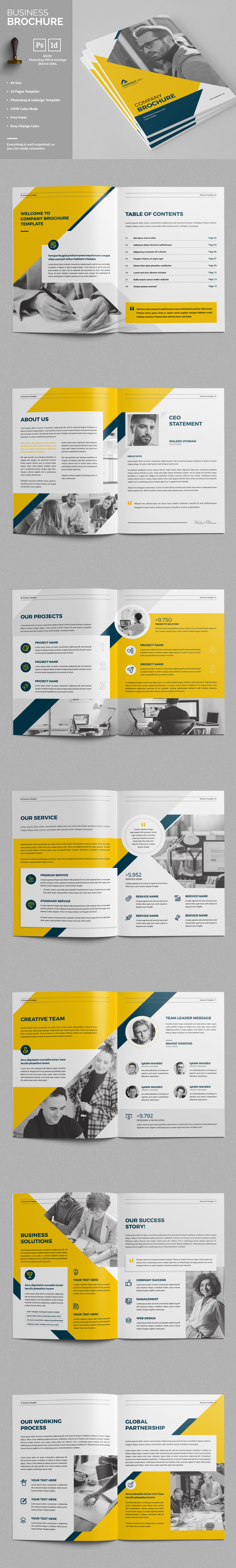Brochure Template brand branding brochure brochure template business brochure template corporate brochure design graphic design template