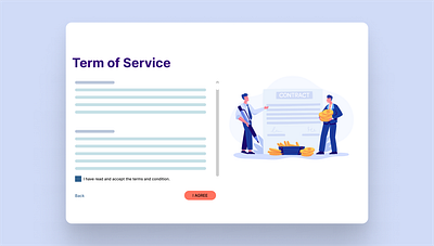 Agree to Terms branding dailyui design graphic design illustration logo typography ui ux vector