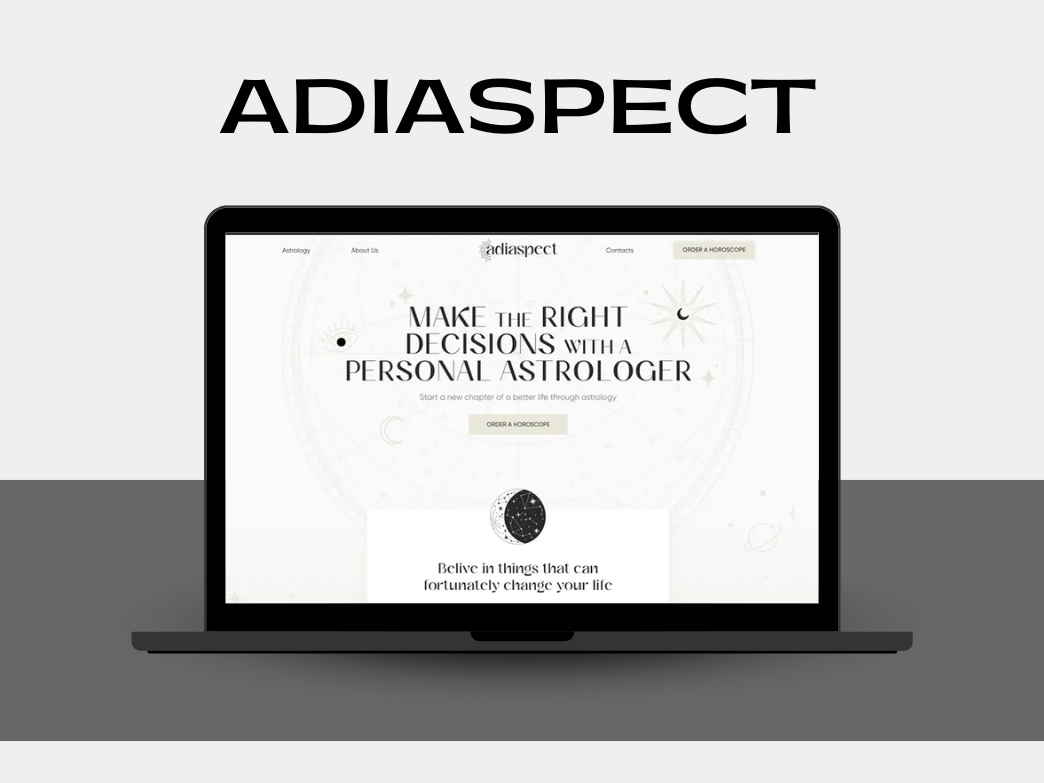 Adiaspect: Astrology and Personal Growth animation art branding design graphic graphic design illustration logo ui ux vector