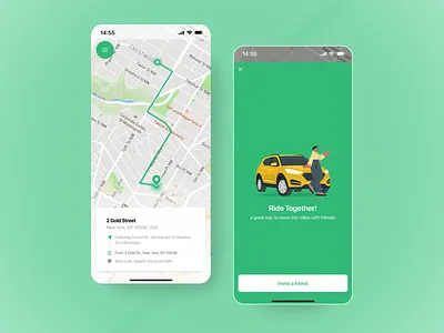 Daily UI #020 - Location Tracker app design daily ui dailyui interface design location location tracker map mobile app ui uiux ux