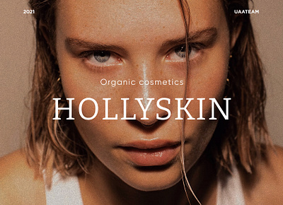 HOLLYSKIN Online Store (Organic Cosmetics) art branding design graphic graphic design illustration logo ui ux vector
