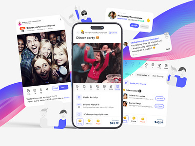 Case Study: BOONOOB, an Activity Platform with Social Aspects. activity ai case study event social ui ux