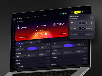 Betting Sport Betting Casino UI Gambling Bet open case