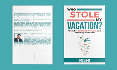 Who Stole My Vacation book book art book cover book cover art book cover design book cover mockup book design creative book cover design ebook ebook cover epic bookcovers graphic design kindle book cover minimalist book cover modern book cover non fiction book cover professional book cover unique book cover who stole my vacation