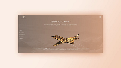 Aviation service website 3d 3d website animation app aviation design figma flight flight booking landing page motion graphics plane ui uiux design ux uxui web website