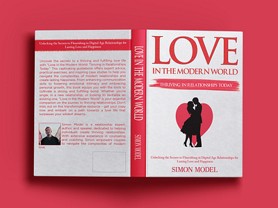 Love In the Modern World book cover book cover art book cover design book cover mockup book design couple book cover creative book cover ebook ebook cover epic bookcovers graphic design hardcover kindle book cover love love book cover love in the modern world paperback cover professional book cover romance book cover self help book cover