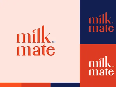 Milk mate logo branding branding creative design graphic design illustration logo logo design logodesign logotype product