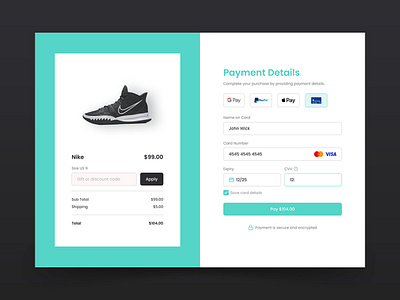 DailyUI #002 - Credit Card Checkout 002 community creativechallenge credit creditcard dailyui dark design graphic design graphicdesign khambracreatives light mockup payment shopping ui uiux userinterface uxdesign visualdesign