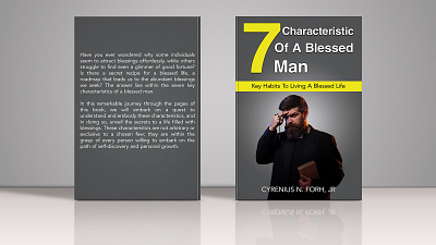 7 Characteristics of A Blessed Man 3d mockup amazon book cover book cover book cover art book cover design book cover mockup book design christian book cover christianity book cover design ebook ebook cover epic bookcovers graphic design hardcover kindle book cover paperback cover professional book cover religion book cover spiritual book cover