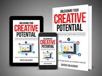 Unleashing Your Creative Potential amazon book cover book cover book cover art book cover design book cover mockup book design creative book cover design ebook ebook cover epic bookcovers graphic design hardcover kindle book cover minimalist book cover modern book cover non fiction book cover paperback cover professional book cover self help book cover