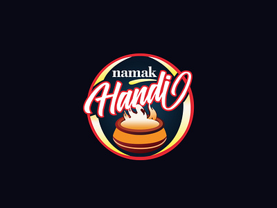 Namak Handi Restaurant - Logo Design branding graphic design logo ui