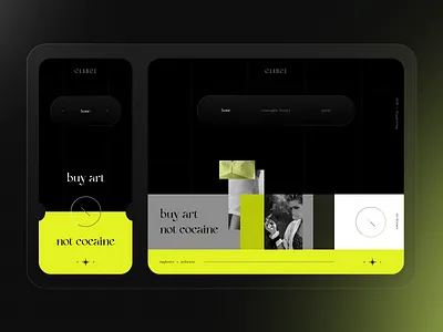 luxury fashion / artistic minimal layout design ecommerce illustration landing page minimal motiongraphics shopping ui uiux userexperience userinterfacedesign webdesign