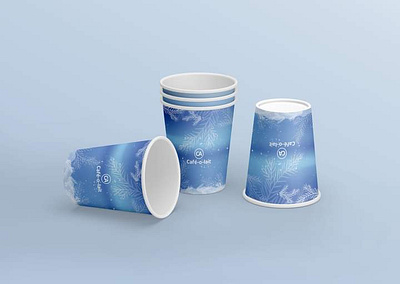 Paper Cup Design branding graphic design