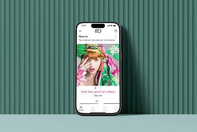 dbazaykina | Silk Scarves app design branding fashion product design ui user experience ux