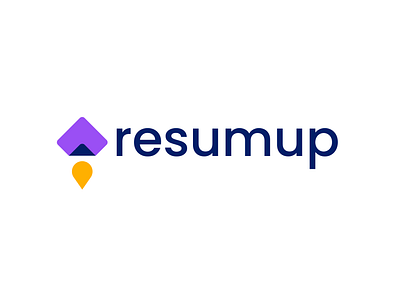 resumup arrow interview logo paper recruit recruitement resume rocket speed up