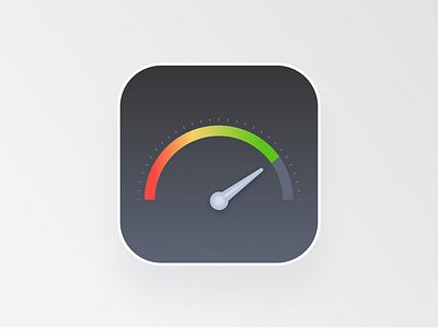 App Speed Test Icon app icon checker figma icon graphic icon logo speed test ui ux