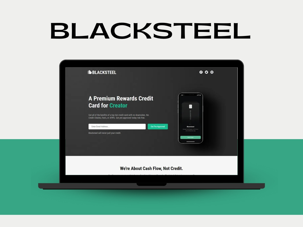 Blacksteel Fintech Website Development 3d animation branding design graphic graphic design illustration logo motion graphics photoshop seo ui ux vector website design website development