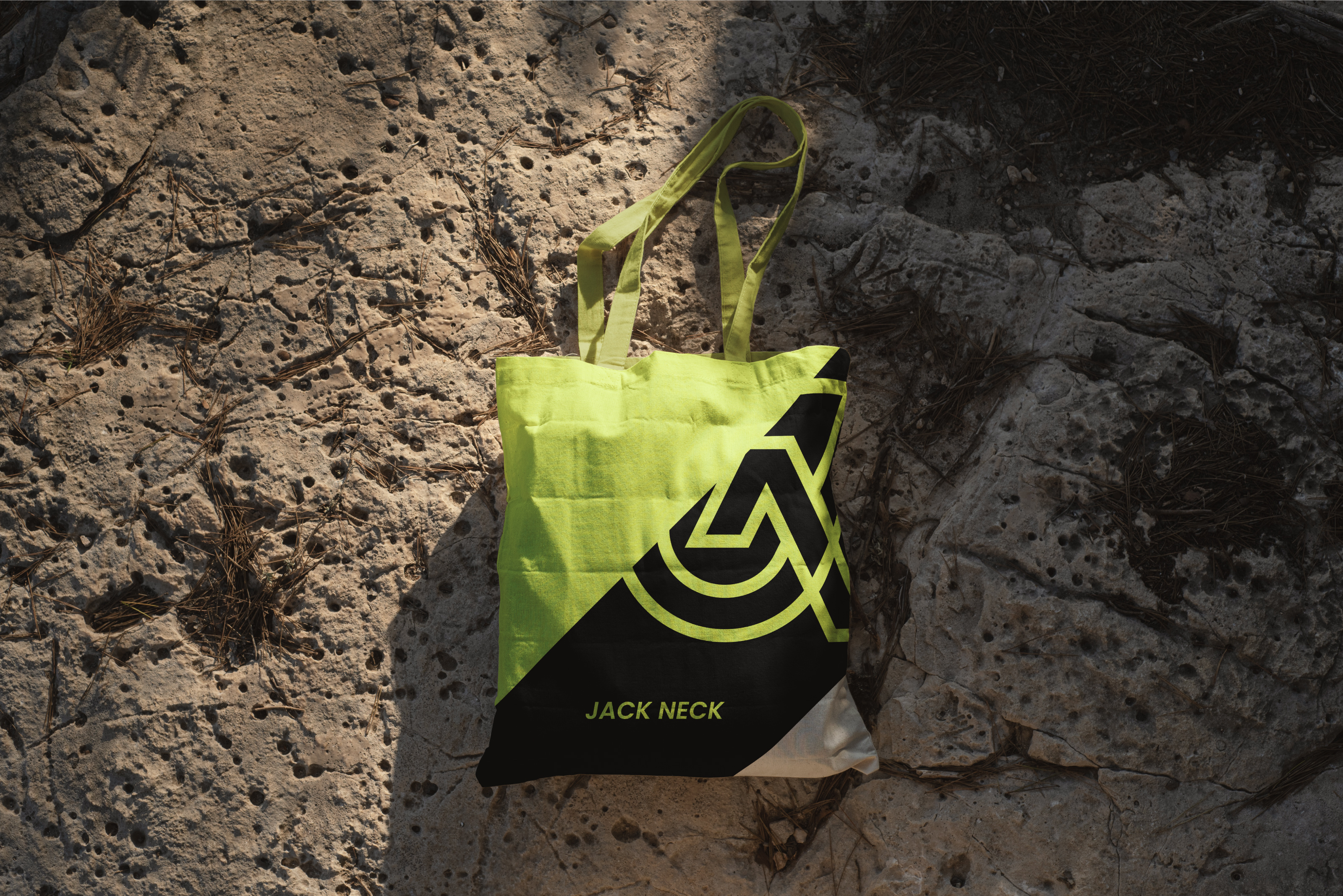 Jack Neck, Letter J and N Fitness Logo Brand Identity Design 3d athlete banner ads billboard brand guidelines brand identity branding fitness graphic design gym logo lemon color letter mark logo logo mark motion graphics print design simple text typography ui