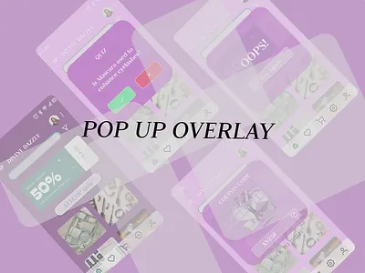 POP-UP OVERLAY dailyui dailyuichallenge015 figma popupoverlay ui