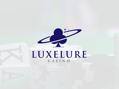 Luxelure Casino branding design graphic design illustration logo photoshop typography ui vector