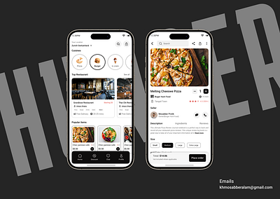 Food Delivery App design food delivery app ui uiux uxdesign uxresource