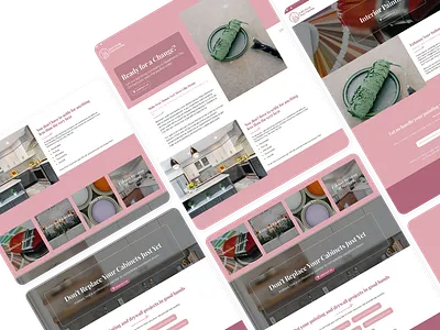 Painting Website design layout painter website painting website web website website design website layout