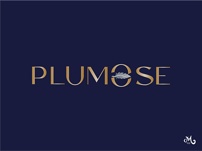 Plumose I Brand design for bedclothes bedclothesdesign branddesign branding creativeinspiration elegantdesign graphic design logo logodesign luxurydesign typo typography viral