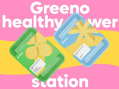 Greeno | Branding agency branding color design food foodtech graphic design identity logo packing typography